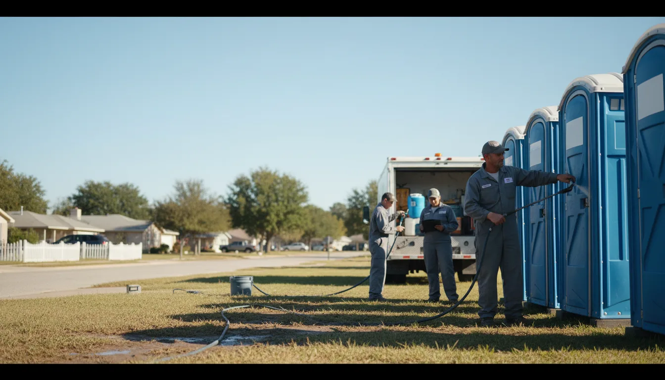 Long-Term Portable Toilet Rental in Stockbridge, MI near me